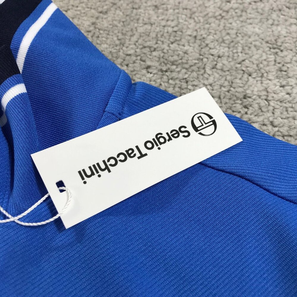 Damarindo Jacket Sergio Tacchini size S Small, Vallarta Blue NEW w/ TAGS UNWORN - Picture 4 of 7